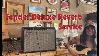 Fender Deluxe Reverb Re-Issue | Common Issues & Service