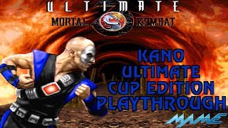 Ultimate Mortal Kombat 3: Kano Ultimate Cup Edition Playthrough (MAME) (1080p 60fps)