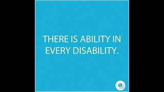 There Is Ability In Every Disability!                  #disability #makeup #slmakeup1984