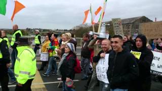 Water Charges Protest Drogheda 1st Of November 2014 (HD)