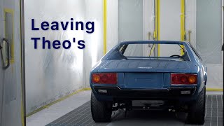 Mick's '77 Ferrari Dino 308 GT4 leaving Theo's Prestige Paint and Panel