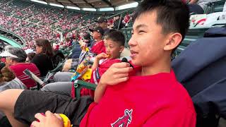 Angels Stadium First Time (bonus footage)