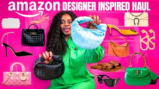 Best Amazon Designer Inspired Haul Pt 1 | Real VS. Inspired | Luxury Look for Less | Amazon Fashion