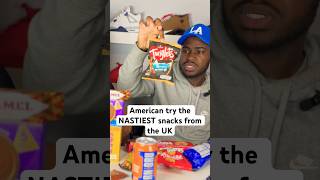 American try the NASTIEST snacks front the UK #badsnacks #britishcuisine #london #food #funny