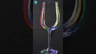 Acrylic Glass Painting || Still Life Painting #trending #viral #shorts