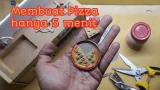 cara Membuat pizza hanya 5 menit#cardboard #kardus #kreatif