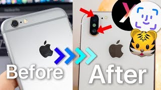 Turning iPhone 6 into iPhone XS | Double Camera, new Back Part 4