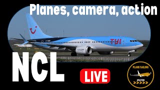 🔴LIVE #planespotting @Newcastle airport 🔴 #livestream #live #aviation #planes