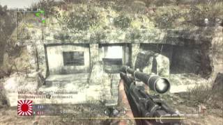 Snipers!! World at War Gameplay I'm Back Bitches!!!