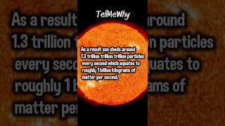 Why sun loses a billion kilos per second? #shorts #youtube