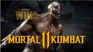 Mortal Kombat 11- zoner baraka vs Close range baraka(with the greatest comeback ever)