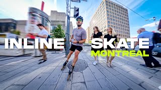 Inline Skating Through Montreal Canada | World Champion Joey Mantia Insta360 X4