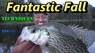 Fantastic Fall Crappie Techniques - Eps#75