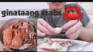 Ginataang Crabs