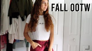 First Week of Fall OOTW (comfy and casual)