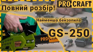 Найзручніша бензопила! Сучкоріз Procraft GS-250