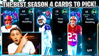 THE BEST FREE 94 OVERALL SEASON 4 PLAYERS TO MAX OUT FIRST IN MADDEN 25!