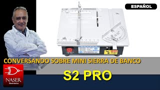 Mini Sierra de Banco S2, ideal para PCB