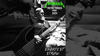 METALLICA: "Shortest Straw" (Guitar Cover) Metal March 4th #metallica #guitarcover