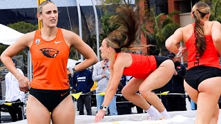 Oregon state women's high jump college sports highlight