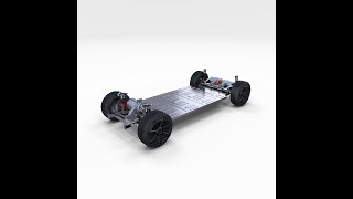 Tesla Cybertruck chassis 3D Model