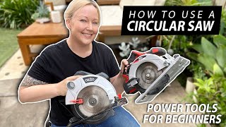 How to use a Circular Saw / Skil Saw - DIY Power Tools for Beginners