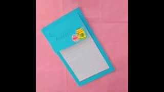 DIY Notepad #shorts