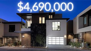 Inside a $4.69M Modern Masterpiece Overlooking The Las Vegas Strip!