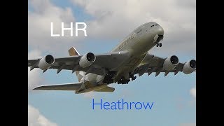 * Morning Departures Compilation RW09R* London Heathrow,  Incl.BA BOAC, Negus & other Liveries....✈️