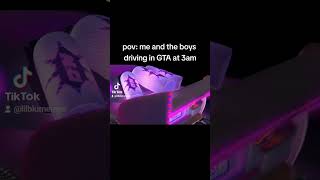 pov: late night driving on GTA at 3am