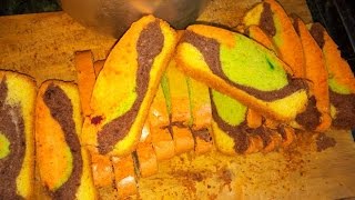 Colored Pattern Marble colorful Cake