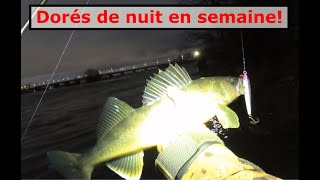 Pêche de doré de nuit avec recette! - Walleye Catch Clean and Cook