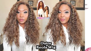 Outre SleekLay HD Transparent Lace Front Wig - KEOLA Ft. Samsbeauty.com