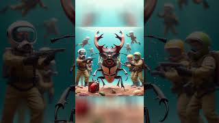 The Tale of Stag Beetle Diver #short #shorts #story