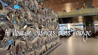 TOP 1 BUSINESS LOUNGE IN THE WORLD  (AL MOURJAN BUSINESS CLASS LOUNGE/QATAR AIRWAYS)