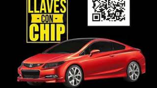 Programación de llave con chip HONDA CIVIC 2008