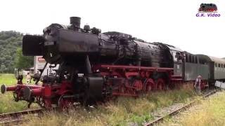 Sauschwänzlebahn: Lok 50 2988 beim Umsetzen in Stühlingen am 23.07.2016