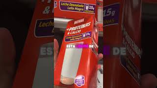 Leche normal VS leche de proteína  #mercadona #leche #proteina