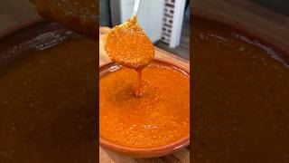 Salsa Roja de Chile de Árbol #shorts