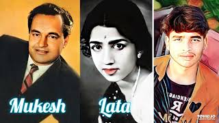 Old Is Gold Songs_Mukesh & Lata_ King Stereo Jhankar_Intizar King