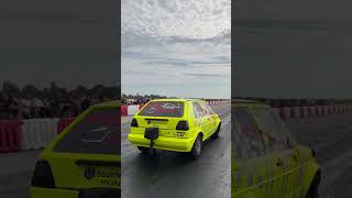 1400HP VW Golf MK2 VR6 R30 Turbo  7.7 SECOND @ 402M TTK Turbotechnik