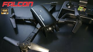 Mixi Falcon 1080p Wi-Fi Fpv Foldable Drone With 480p Optical Flow Positioning