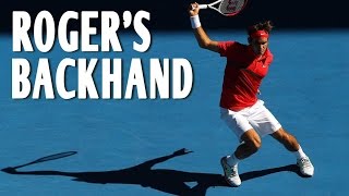 ROGER FEDERER : Backhand Variety