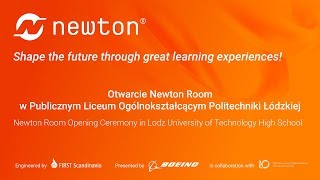 Otwarcie pracowni Newton Room w PLOPŁ