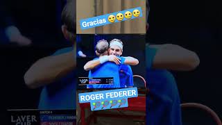 Último partido ROGER FEDERER last match #shorts #roger #federer #rf #goat #rogerfederer #tennis