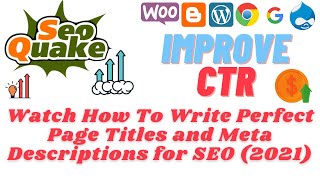 Increase Your Click Through Rate (CTR) by 60% by Writing Perfect Page Titles and Meta Descriptions