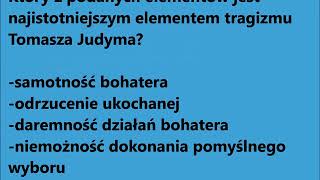 Ludzie bezdomni -  pytania z lektury