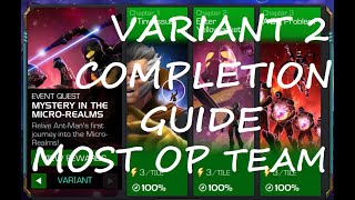 Mystery in the Micro Realms Completions Guide - Variant 2 Chapter 3 | MARVEL CONTEST OF CHAMPIONS |