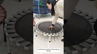 Revolutionary Mini Trampoline: Foldable, Spring-Free, Ultimate Bounce Experience!