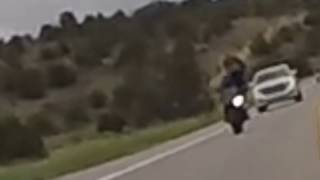 Motorcycle crash at high speed in tight mountain twisties with all the super sport riders